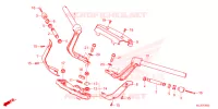 GUIDON   TE DE FOURCHE pour Honda GL 1800 GOLD WING TOUR DCT de 2024