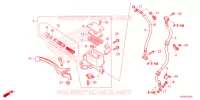MAITRE CYLINDRE DE FREIN AVANT pour Honda SH 125 SPORTY de 2024