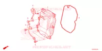 COUVRE CULASSE pour Honda SH 125 3ED de 2024