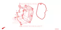 COUVRE CULASSE pour Honda SH 125 de 2024