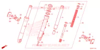 FOURCHE pour Honda SH 125 de 2024