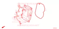 COUVRE CULASSE pour Honda SH 150 4ED de 2024
