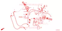 LEVIER DE GUIDON   CABLE   COMMODO pour Honda CB 500 HORNET de 2024