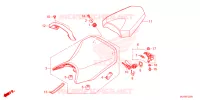 SELLE pour Honda CB 500 HORNET de 2024