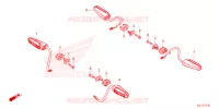 CLIGNOTANT pour Honda ADV 350 HSVCS WITHOUT TOP CASE de 2024
