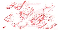 MARCHE PIEDS pour Honda ADV 350 HSVCS WITHOUT TOP CASE de 2024