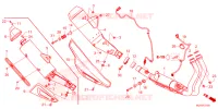 SILENCIEUX D'ECHAPPEMENT pour Honda CBR 500 R de 2024