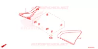 COUVERCLES LATERAUX pour Honda REBEL 500 TOURING de 2024