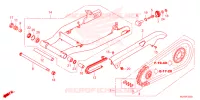 BRAS OSCILLANT pour Honda REBEL 500 ABS de 2024