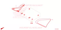 COUVERCLES LATERAUX pour Honda REBEL 300 ABS de 2024