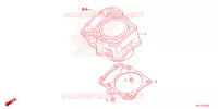 CYLINDRE pour Honda REBEL 300 ABS de 2024