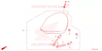 SELLE MONOPLACE pour Honda REBEL 300 ABS de 2024