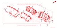 COMPTEUR  pour Honda FORZA 250 ABS TOP CASE de 2024