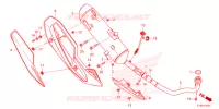 SILENCIEUX D'ECHAPPEMENT pour Honda FORZA 250 ABS TOP CASE de 2024