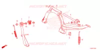 BEQUILLE pour Honda FORZA 350 VOICE CONTROL 5E de 2024