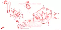 CARTER   POMPE   FILTRE A HUILE pour Honda NX 500 de 2024