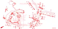GUIDON   TE DE FOURCHE pour Honda NX 500 de 2024