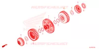 EMBRAYAGE pour Honda PIONEER 1000-3 FOREST de 2024