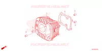 CYLINDRE pour Honda C 125 ABS de 2024