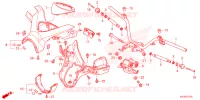 GUIDON   CARENAGE pour Honda C 125 ABS de 2024