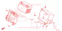 BATTERIE pour Honda SUPER CUB 125 ABS de 2024