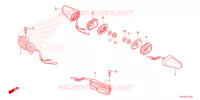 CLIGNOTANT pour Honda SUPER CUB 125 ABS de 2024