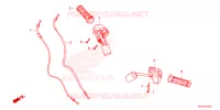 COMMODOS   POIGNEES   CABLES pour Honda SUPER CUB 125 ABS de 2024