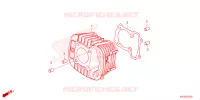 CYLINDRE pour Honda SUPER CUB 125 ABS de 2024