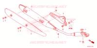 SILENCIEUX D'ECHAPPEMENT pour Honda SUPER CUB 125 ABS de 2024