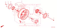 ROUE ARRIERE pour Honda CB 650 R de 2024