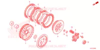 EMBRAYAGE pour Honda CT 125 TRAIL de 2024