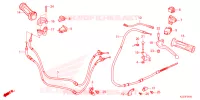 LEVIER DE GUIDON   CABLE   COMMODO pour Honda AIRBLADE 160 de 2023