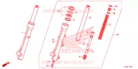 FOURCHE pour Honda GENIO 110 de 2021