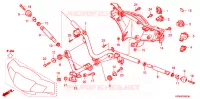 GUIDON   CARENAGE pour Honda DREAM 125 KIRANA de 2006