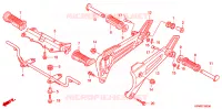 REPOSE PIED pour Honda DREAM 125 KIRANA de 2006