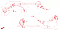 CLIGNOTANT pour Honda SUPER CUB 110 スーパーカブ de 2024