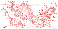CADRE pour Honda CB 600 F HORNET de 2013