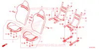 SELLE pour Honda TALON 1000 R FOX LIVE VALVE de 2024