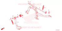 BEQUILLE pour Honda PCX 160 de 2024