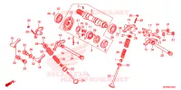 ARBRE A CAMES pour Honda XR 650 L de 2024