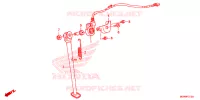 BEQUILLE pour Honda XR 650 L de 2024
