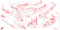 BRAS OSCILLANT pour Honda CBR 600 RR de 2024