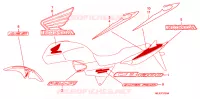AUTOCOLLANTS pour Honda CB 1300 SUPER FOUR de 2007