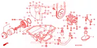 CARTER   POMPE   FILTRE A HUILE pour Honda CB 1300 SUPER FOUR de 2007
