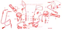 COMMODO   LEVIER   CABLE pour Honda CB 1300 SUPER FOUR de 2007