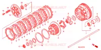 EMBRAYAGE pour Honda CB 1300 SUPER FOUR de 2007