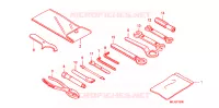 OUTIL pour Honda CB 1300 SUPER FOUR de 2007