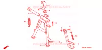 BEQUILLE pour Honda WAVE 125  PGMFi,  Electric start de 2009