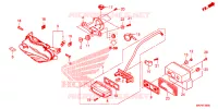 FEU ARRIERE pour Honda CB 500 X ABS de 2020