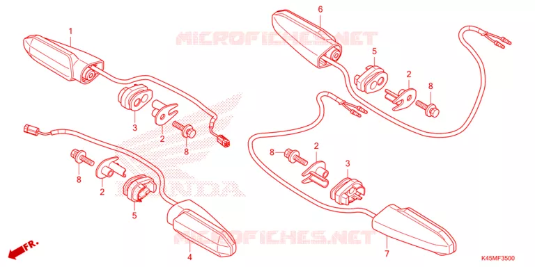 CLIGNOTANT Honda MOTO 150 CBR 2021  CBR150RAM